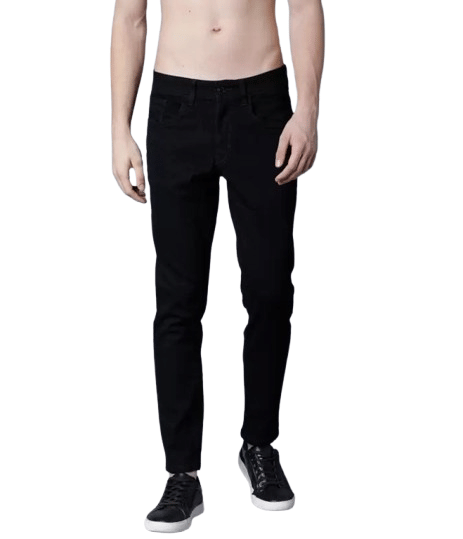     			hibok Regular Fit Basic Men's Jeans - Black ( Pack of 1 )
