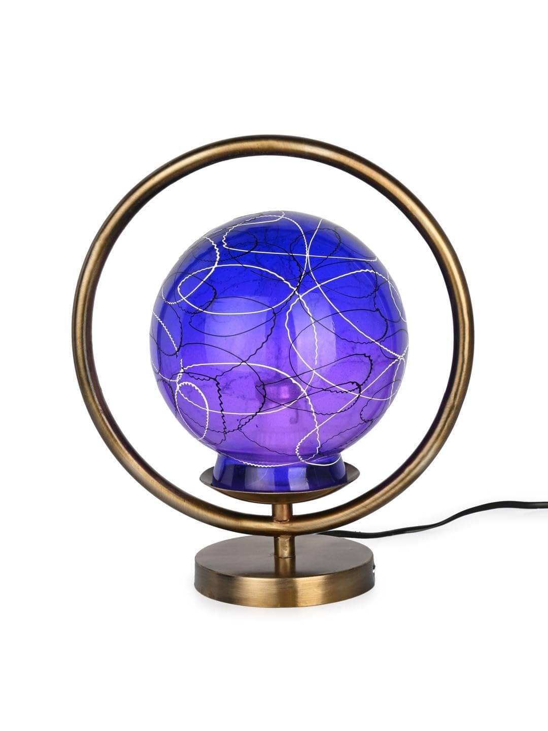 AFAST Blue Decorative Table Lamp ( Pack of 1 ) AFAST Blue Decorative Table Lamp ( Pack of 1 )