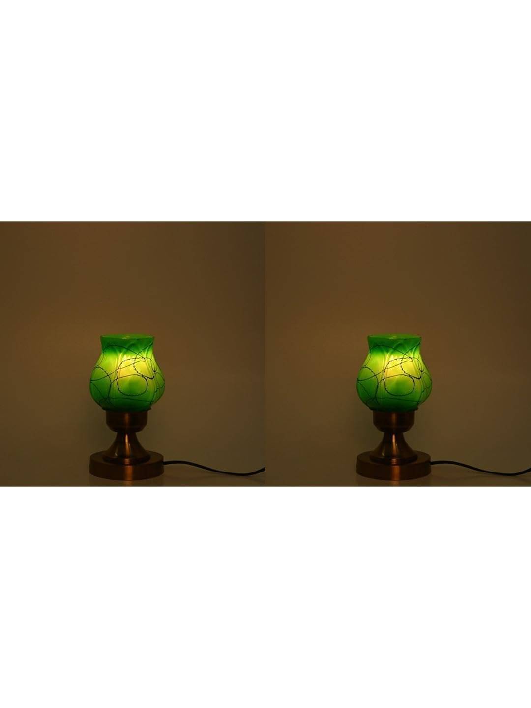 AFAST Green Decorative Table Lamp ( Pack of 1 ) AFAST Green Decorative Table Lamp ( Pack of 1 )