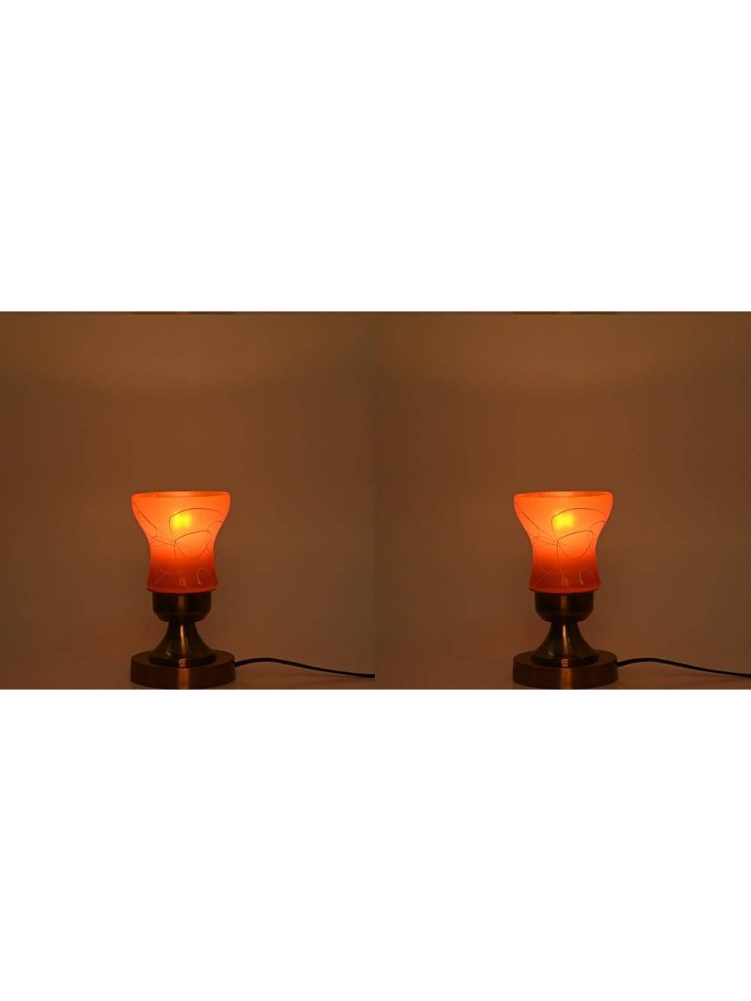AFAST Orange Decorative Table Lamp ( Pack of 1 ) AFAST Orange Decorative Table Lamp ( Pack of 1 )