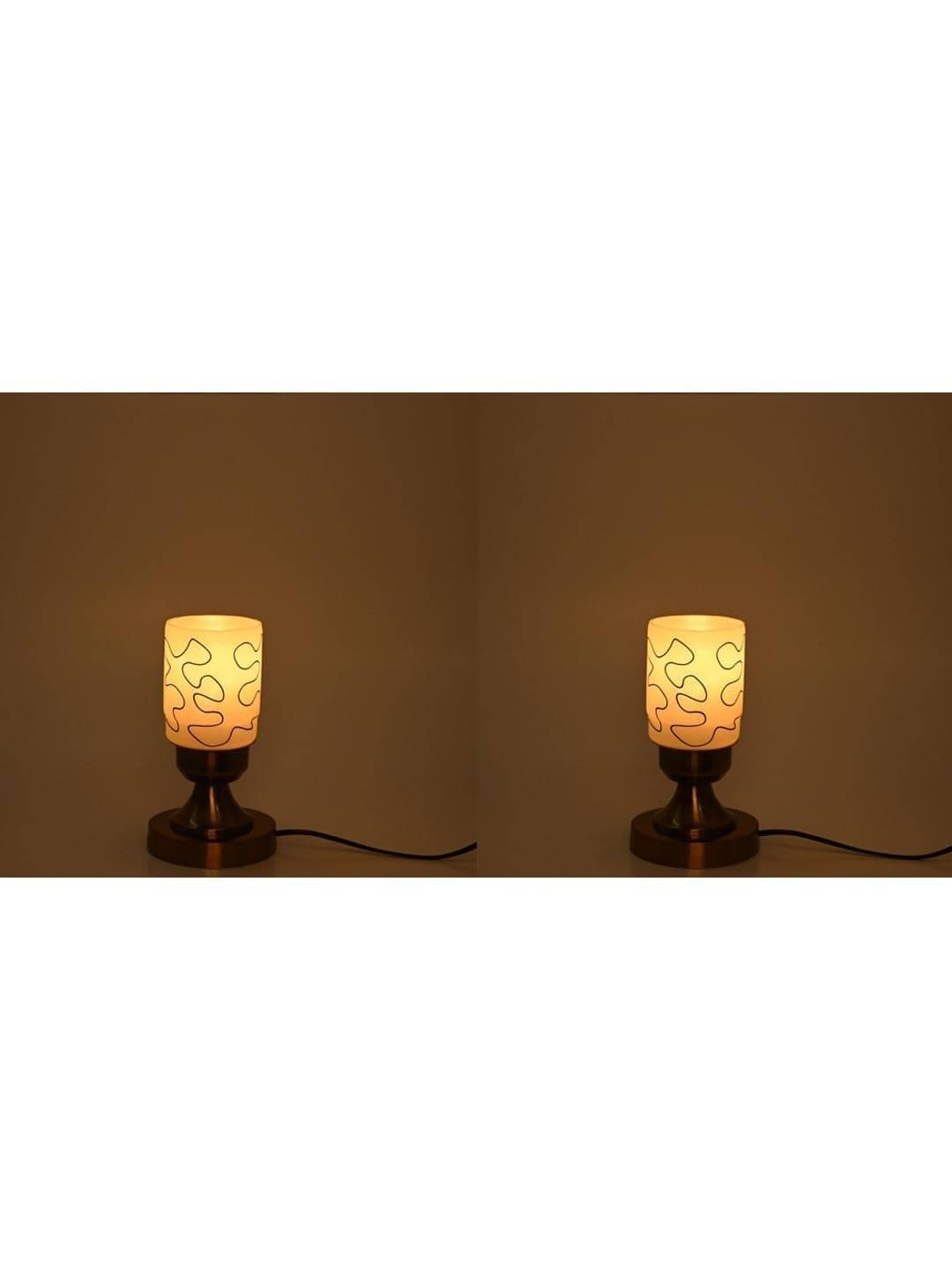 AFAST White Decorative Table Lamp ( Pack of 1 ) AFAST White Decorative Table Lamp ( Pack of 1 )