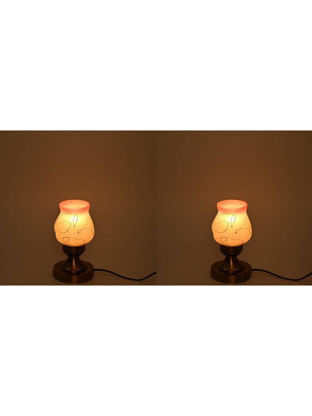     			AFAST White Decorative Table Lamp ( Pack of 1 )