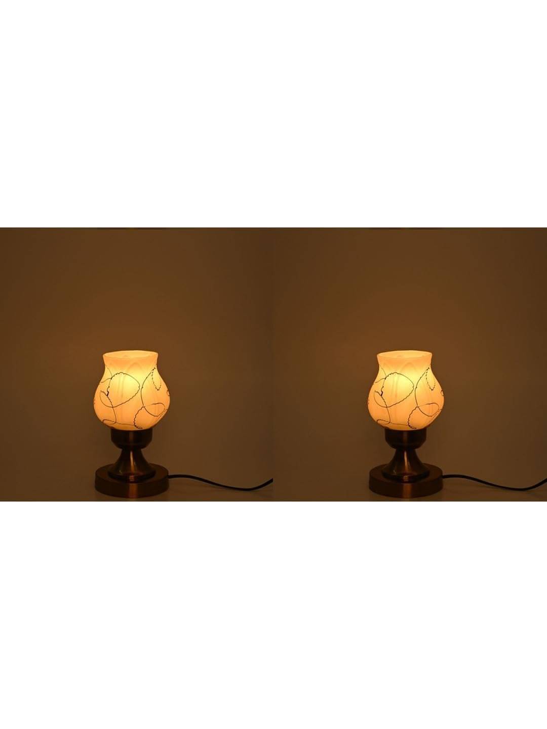 AFAST White Decorative Table Lamp ( Pack of 1 ) AFAST White Decorative Table Lamp ( Pack of 1 )