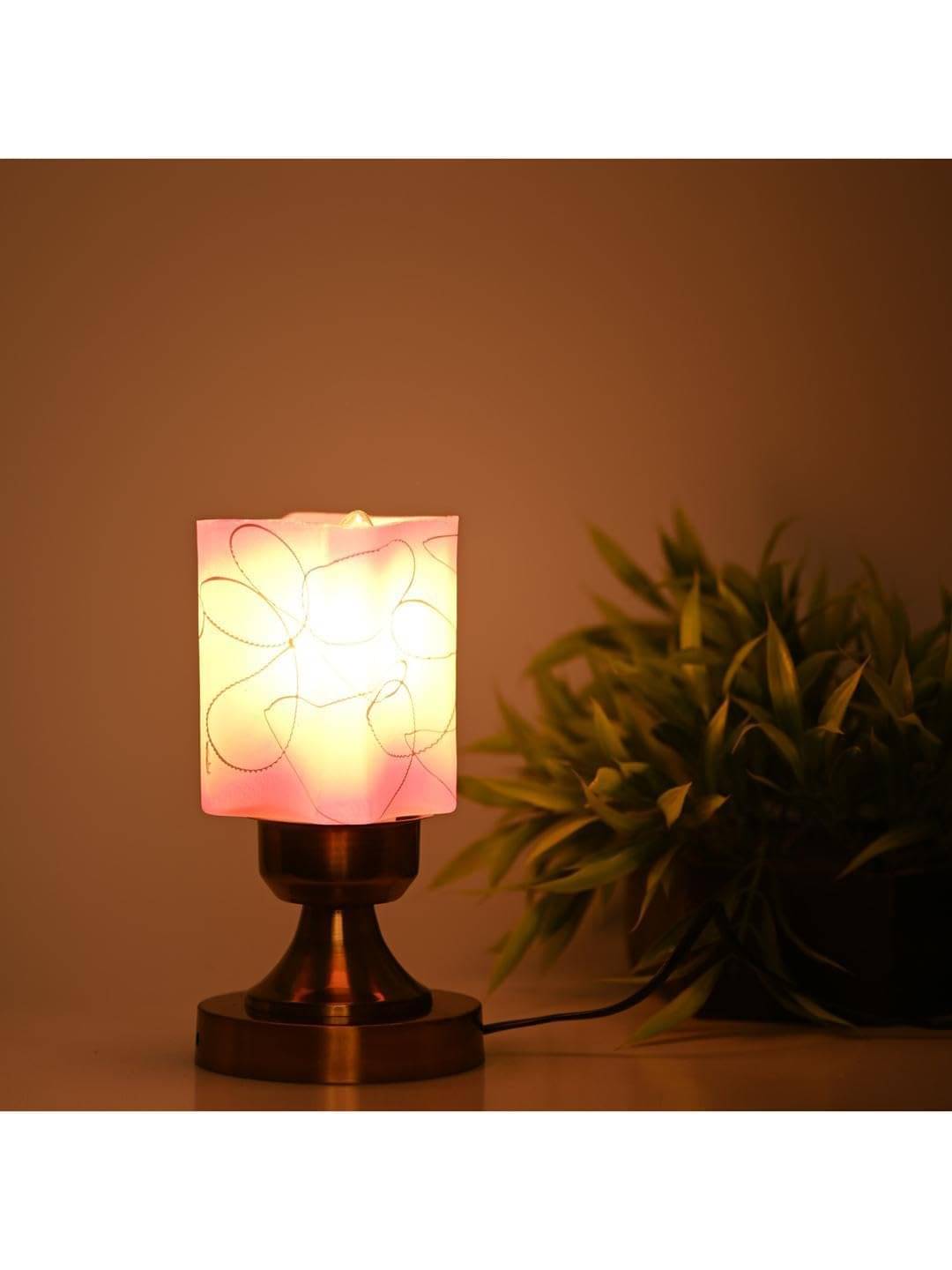 AFAST White Decorative Table Lamp ( Pack of 4 ) AFAST White Decorative Table Lamp ( Pack of 4 )
