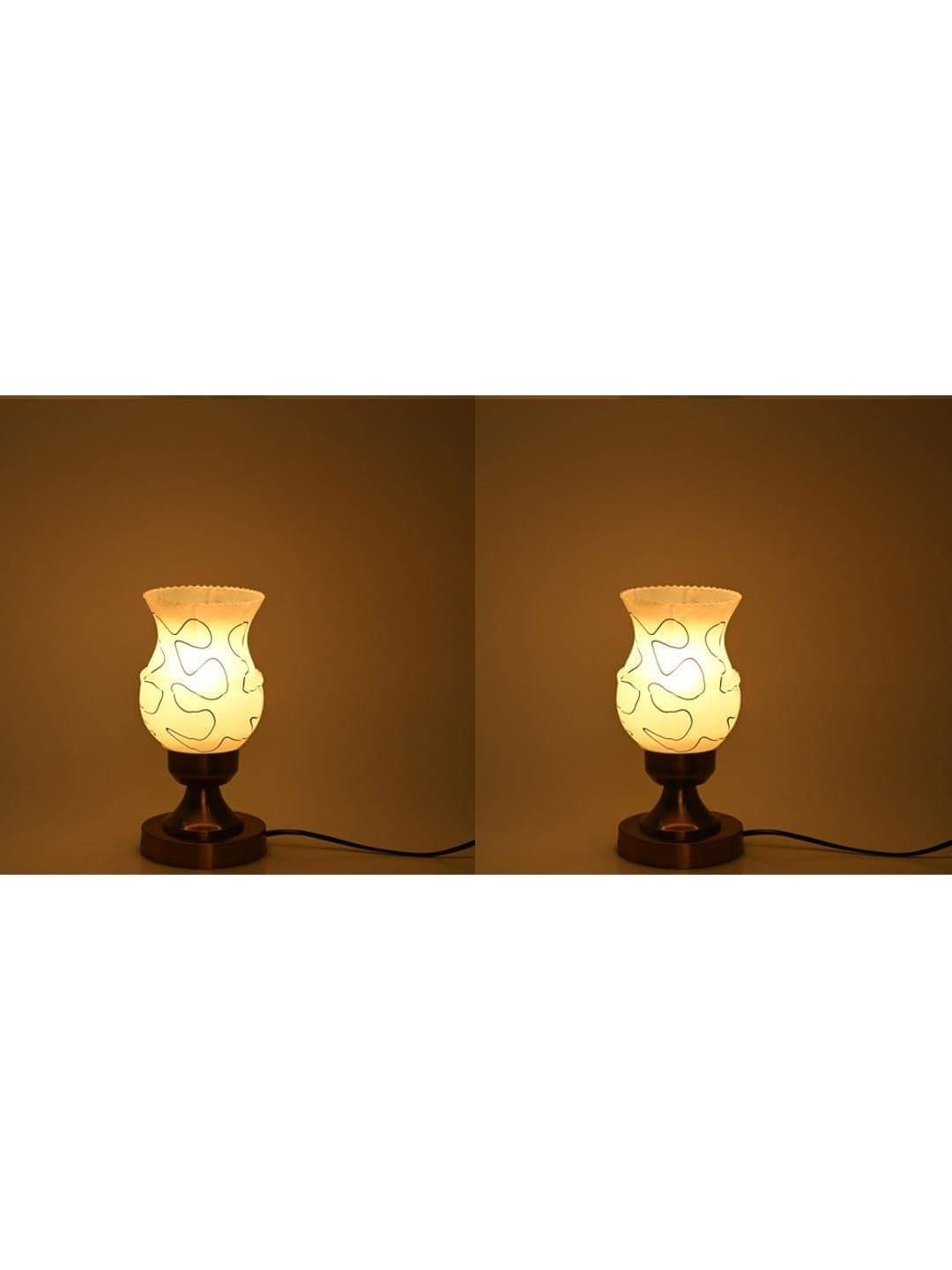     			AFAST White Decorative Table Lamp ( Pack of 1 )