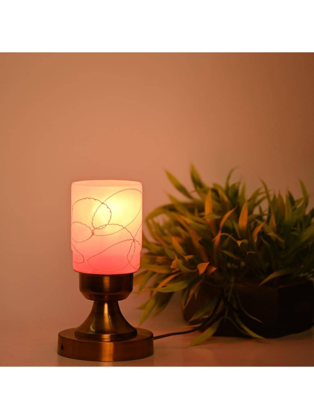 AFAST White Decorative Table Lamp ( Pack of 4 ) AFAST White Decorative Table Lamp ( Pack of 4 )