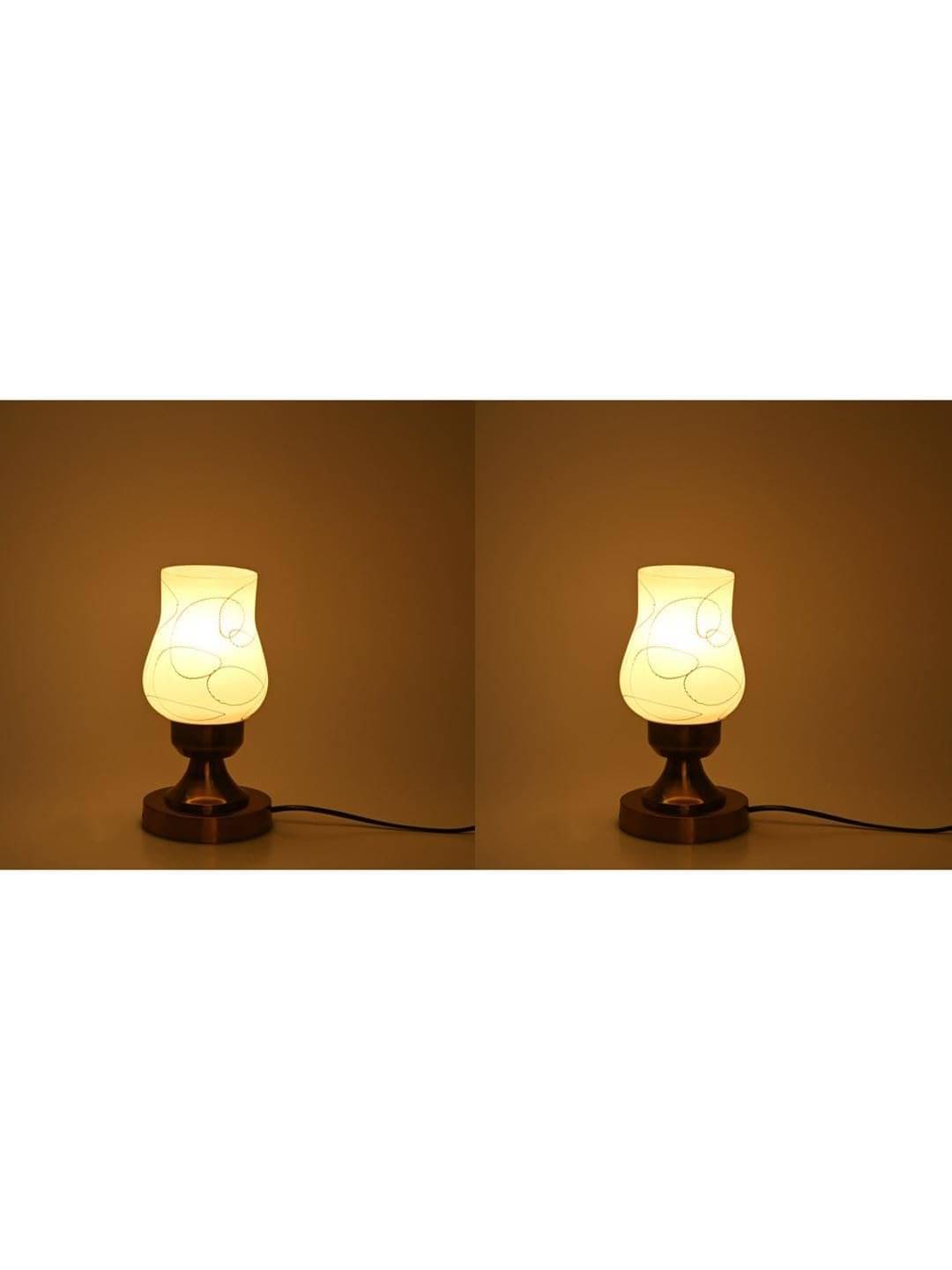 AFAST White Decorative Table Lamp ( Pack of 1 ) AFAST White Decorative Table Lamp ( Pack of 1 )