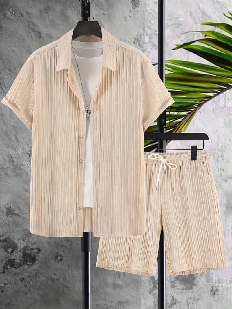     			ARZ Beige Lycra Women's Nightwear Nightsuit Sets ( Pack of 1 )