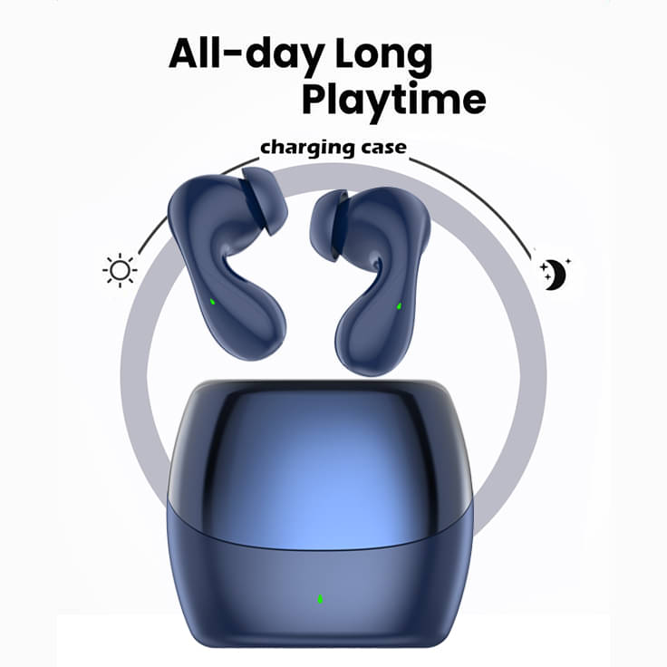     			Advanced Bluetooth Earbuds with Deep Bass, Quick Pairing, Noise Filtering Mic, Lightweight Build, and All-Day Battery Life.