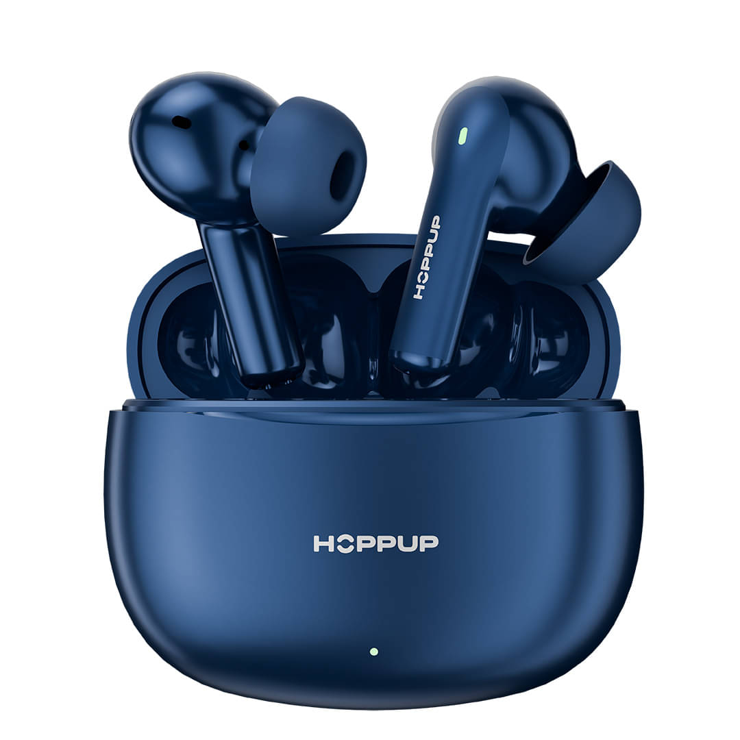     			AirDoze 402 Earbuds with 50H PlayTime, 40MS Low Latency, AI ENC & 5.4v