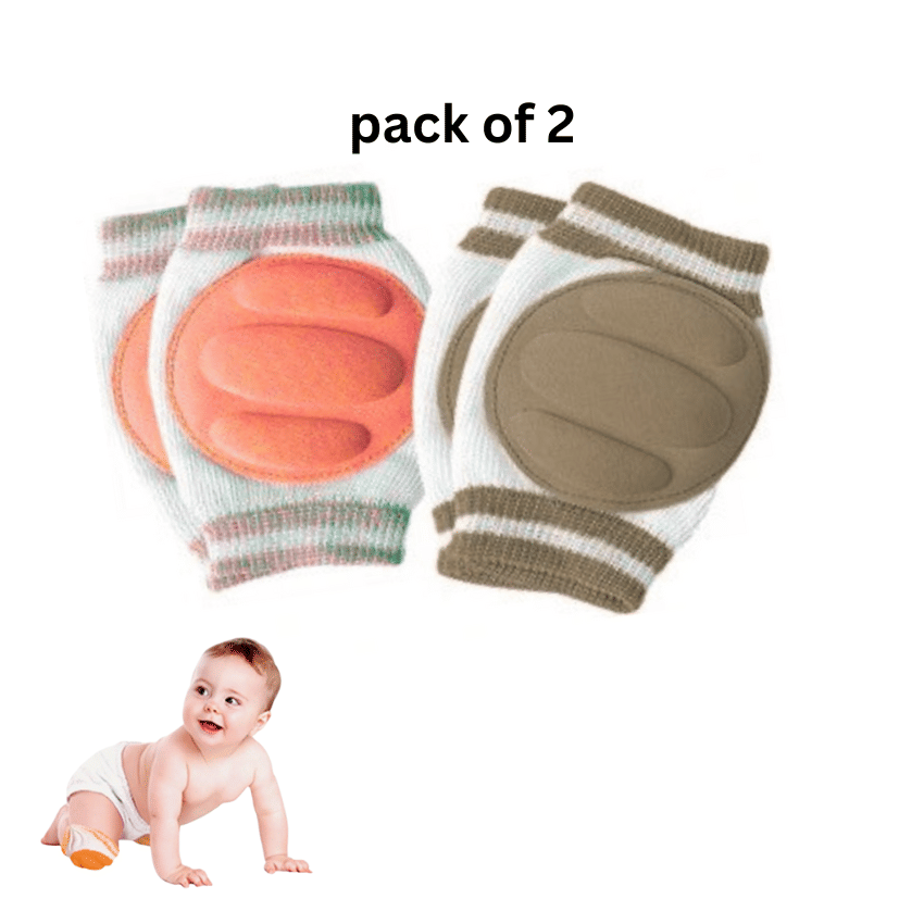 BBYARAJ Multicolor Cotton Baby Knee Pad ( Pair of 2 ) BBYARAJ Multicolor Cotton Baby Knee Pad ( Pair of 2 )