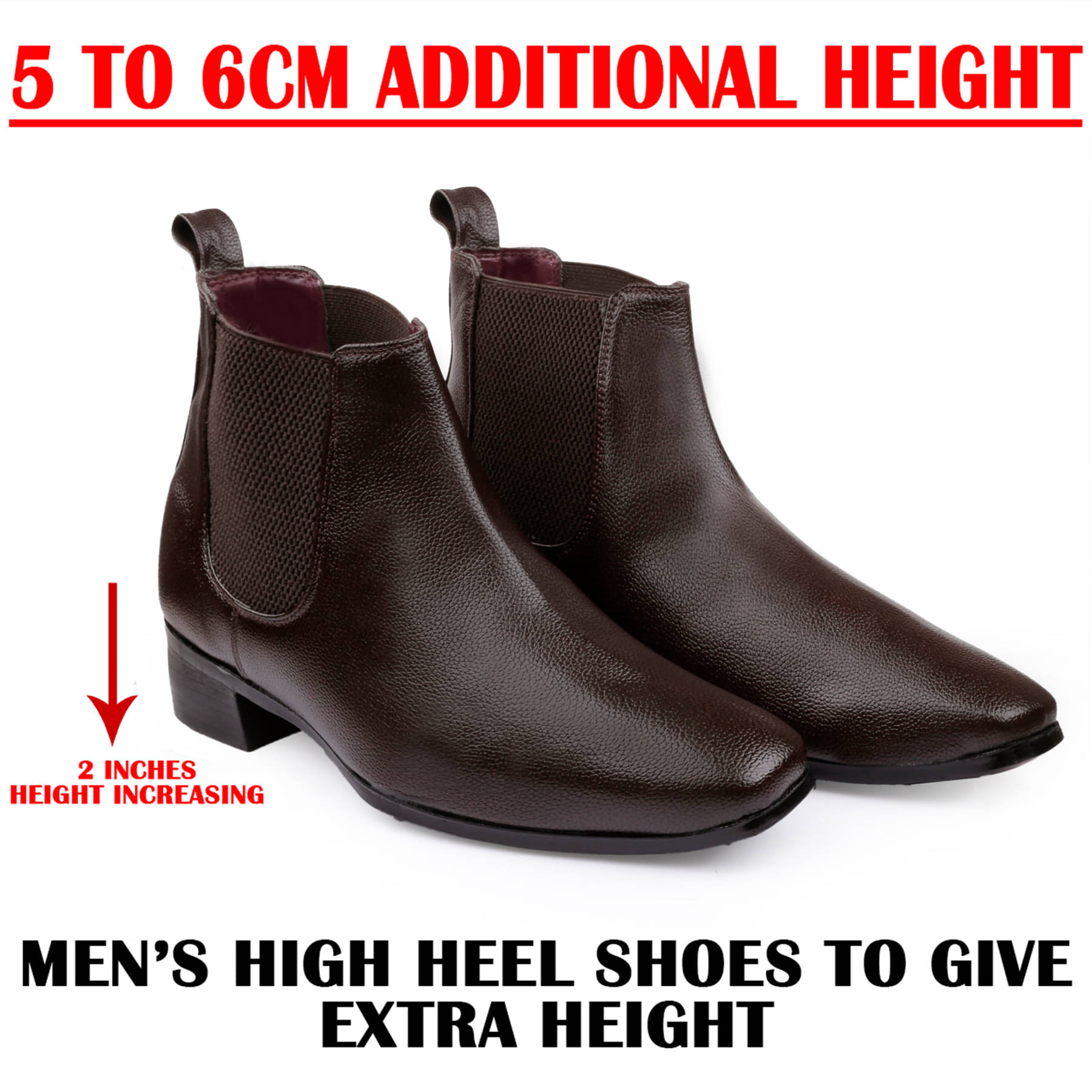     			BXXY Brown Men's Chelsea Boots
