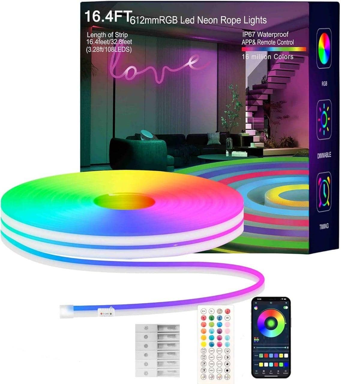 Bhavyta neon strip light Step Lights RGB - Pack of 1 - Electricals | Buy online on ZillyBuy