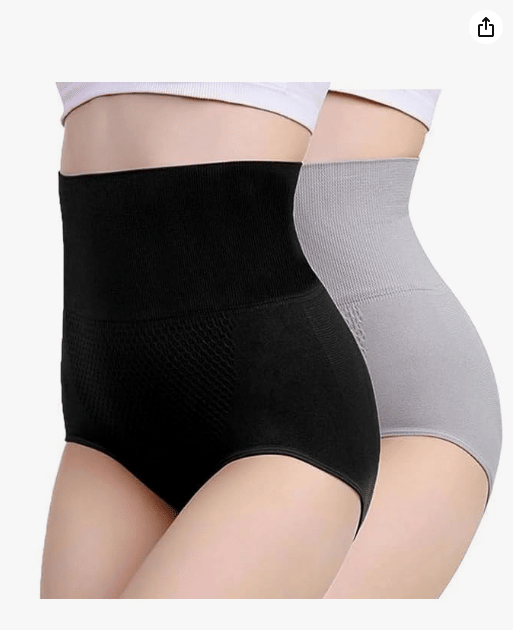     			CALBO N Pack of 2 Nylon Women's Tummy Tucker ( Black,Grey )