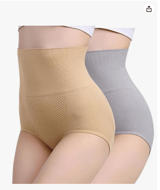 CALBO N Pack of 2 Nylon Women's Tummy Tucker ( Grey,Cream ) CALBO N Pack of 2 Nylon Women's Tummy Tucker ( Grey,Cream )