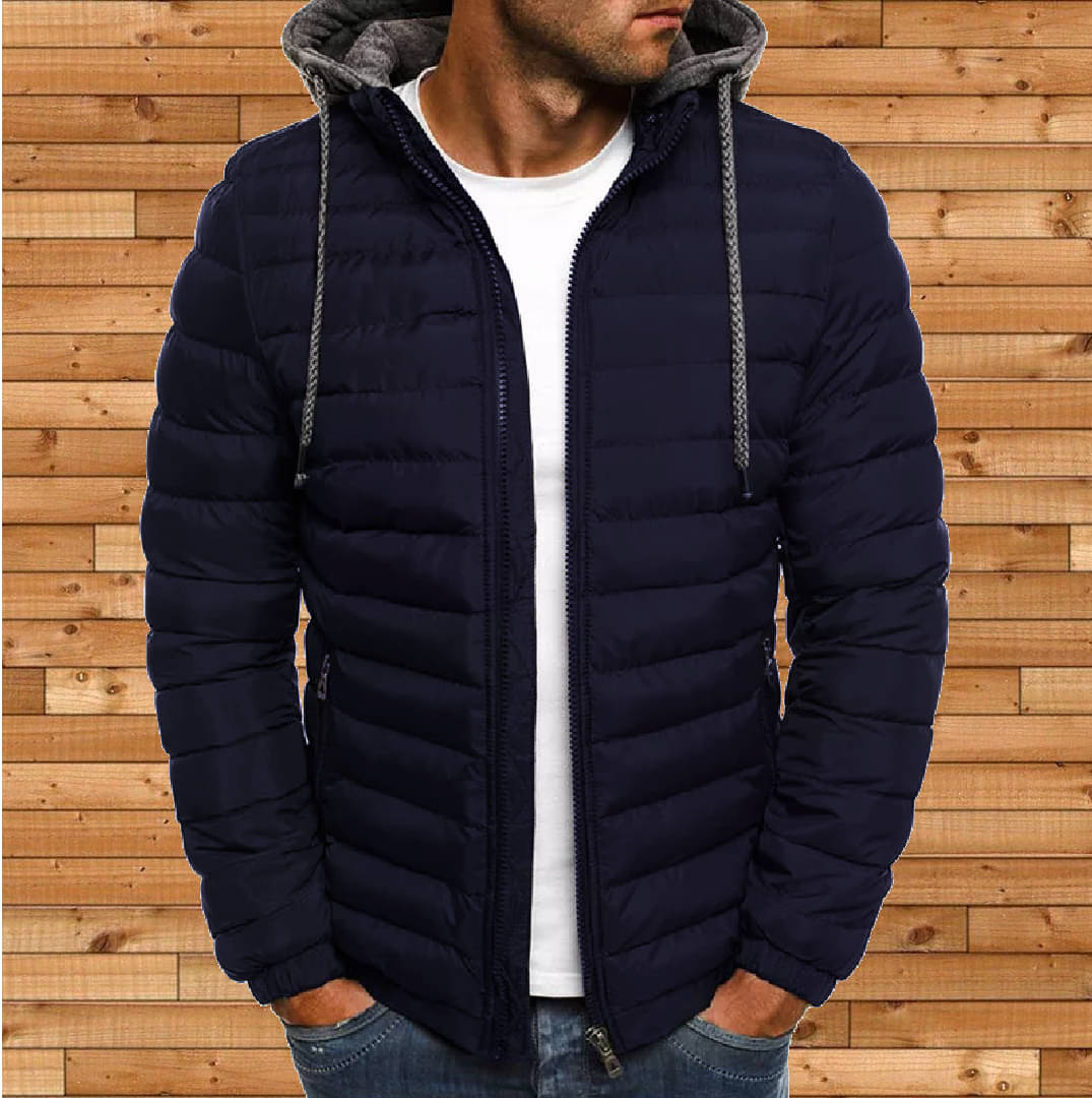 CATBUNNY Polyester Men's Puffer Jacket - Navy ( Pack of 1 )     			CATBUNNY Polyester Men's Puffer Jacket - Navy ( Pack of 1 )