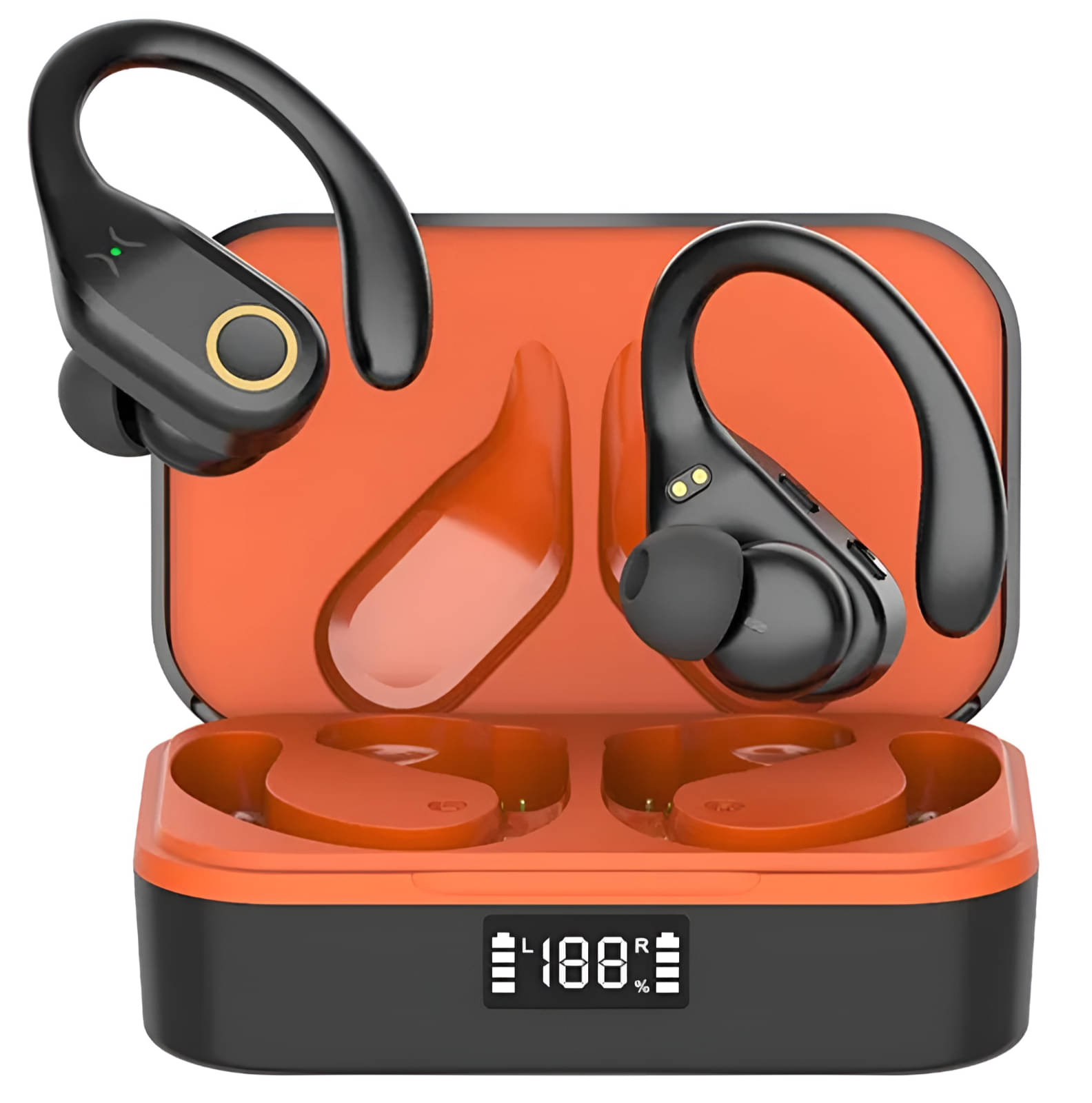     			COREGENIX YW02 True Wireless (TWS) Bluetooth Earbud ,On Ear 48 Hours Playback Low Latency,Powerfull bass IPX5(Splash & Sweat Proof)