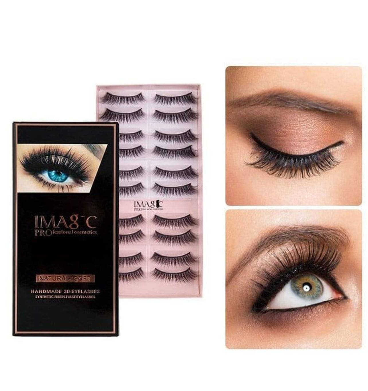 COSCAT False Eyelashes Black 10 50 g COSCAT False Eyelashes Black 10 50 g