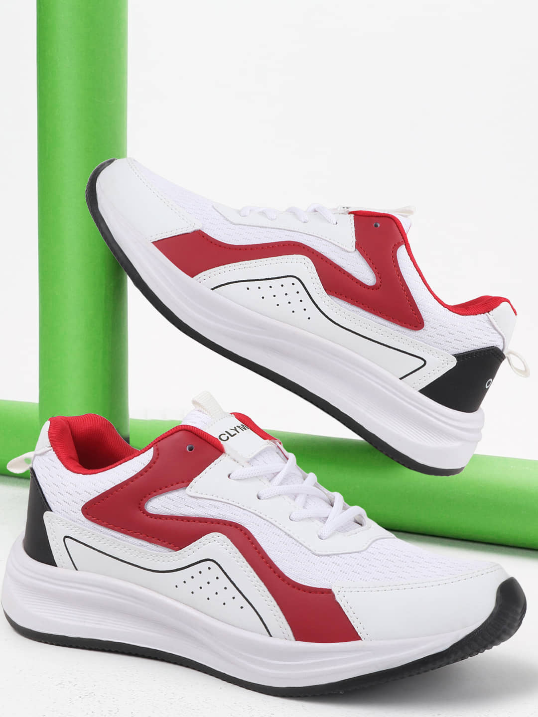 Clymb Onus Marketing White Men's Sports Running Shoes - Sports Shoes | Buy online on ZillyBuy
