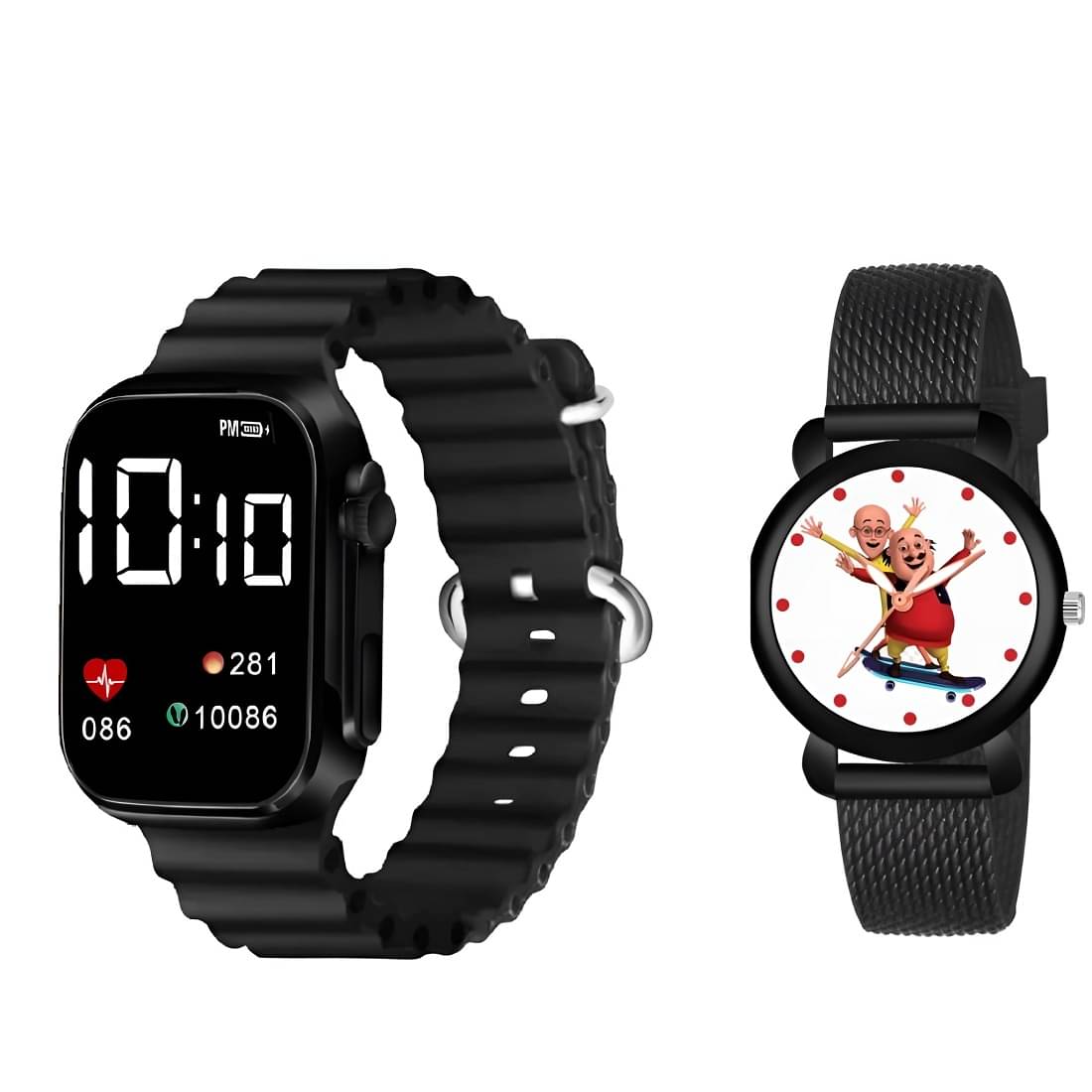 DECLASSE Multicolor Dial Analog-Digital Boys Watch ( Pack Of 2 ) DECLASSE Multicolor Dial Analog-Digital Boys Watch ( Pack Of 2 )