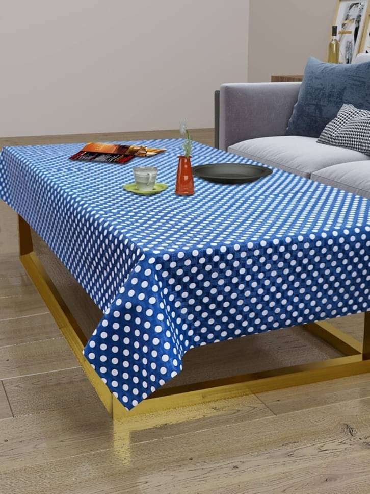 DPA Collection Checks PVC 4 Seater Rectangle Table Cover ( 136 x 90 ) cm Pack of 1 Blue DPA Collection Checks PVC 4 Seater Rectangle Table Cover ( 136 x 90 ) cm Pack of 1 Blue