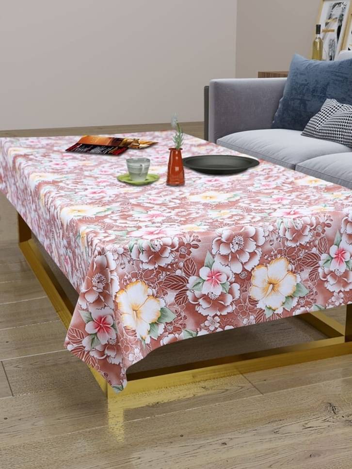 DPA Collection Checks PVC 4 Seater Rectangle Table Cover ( 136 x 90 ) cm Pack of 1 Brown DPA Collection Checks PVC 4 Seater Rectangle Table Cover ( 136 x 90 ) cm Pack of 1 Brown