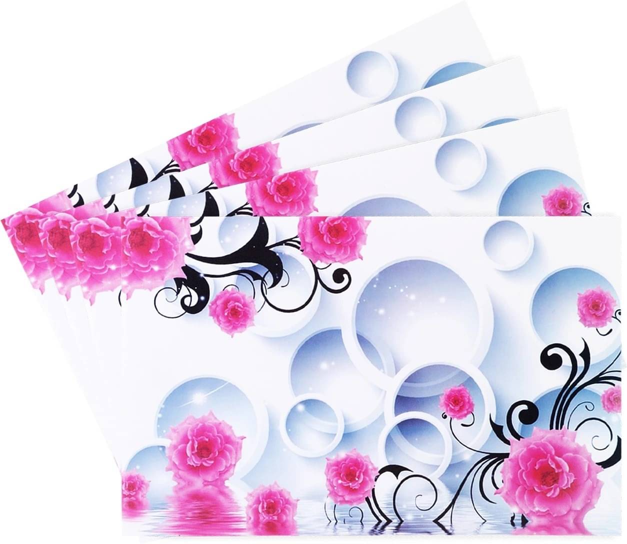     			DPA Collection PVC Abstract Table Mats ( 45 cm x 30 cm ) Pack of 4 - Multi