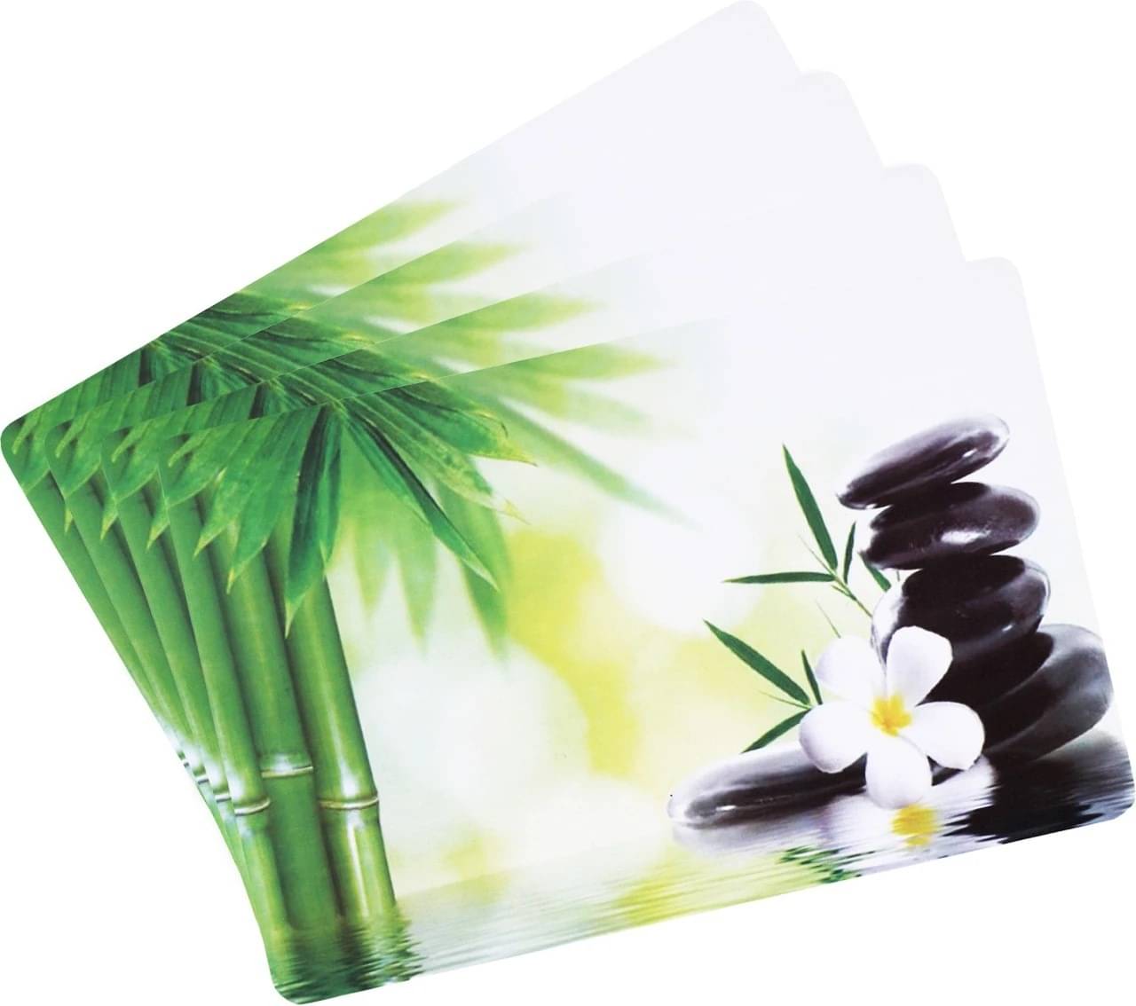     			DPA Collection PVC Abstract Table Mats ( 45 cm x 30 cm ) Pack of 4 - Multi
