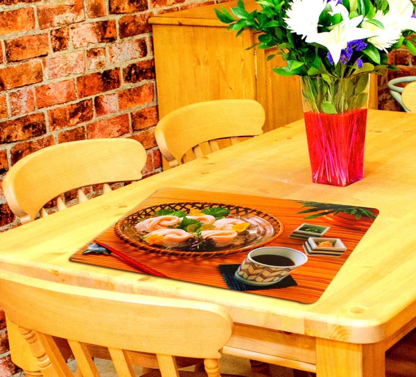 DPA Collection PVC Abstract Table Mats ( 45 cm x 30 cm ) Pack of 12 - Multi DPA Collection PVC Abstract Table Mats ( 45 cm x 30 cm ) Pack of 12 - Multi