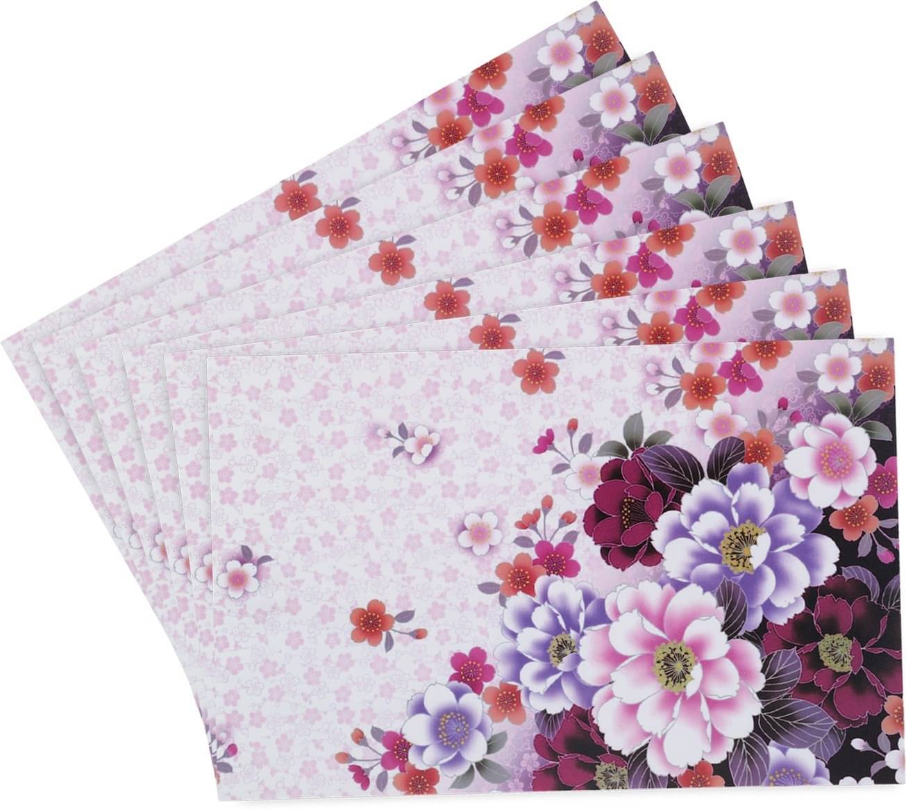 DPA Collection PVC Abstract Table Mats ( 45 cm x 30 cm ) Pack of 6 - Multi DPA Collection PVC Abstract Table Mats ( 45 cm x 30 cm ) Pack of 6 - Multi