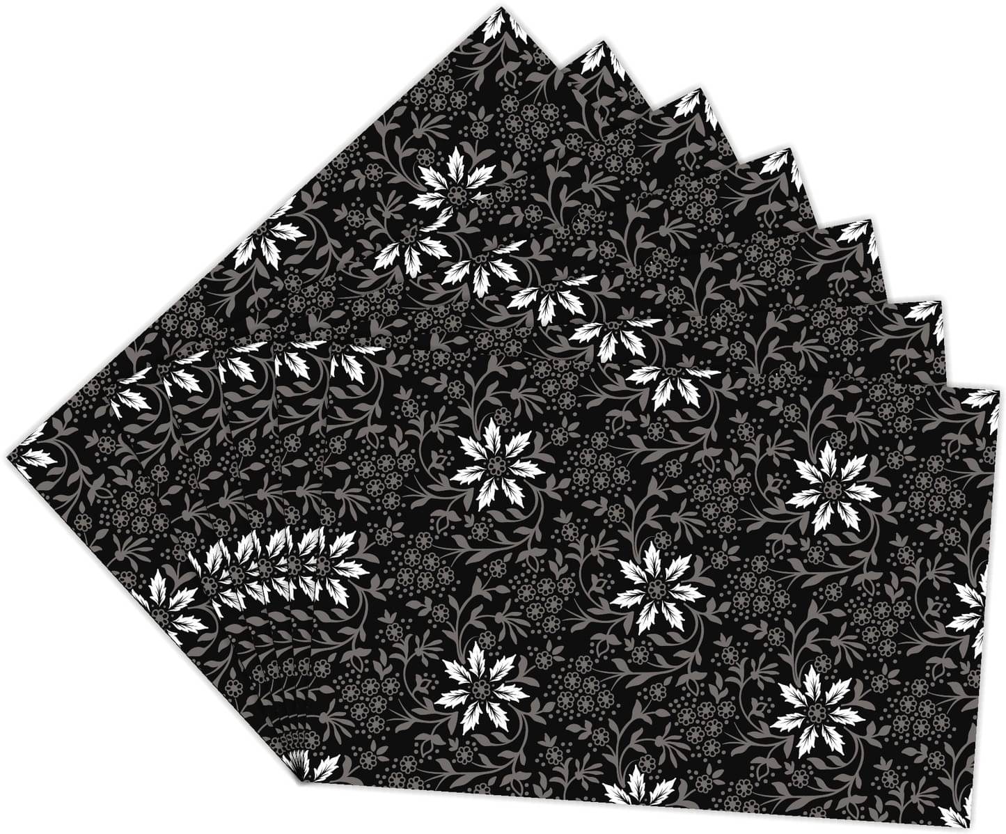DPA Collection PVC Abstract Table Mats ( 45 cm x 30 cm ) Pack of 6 - Multi DPA Collection PVC Abstract Table Mats ( 45 cm x 30 cm ) Pack of 6 - Multi