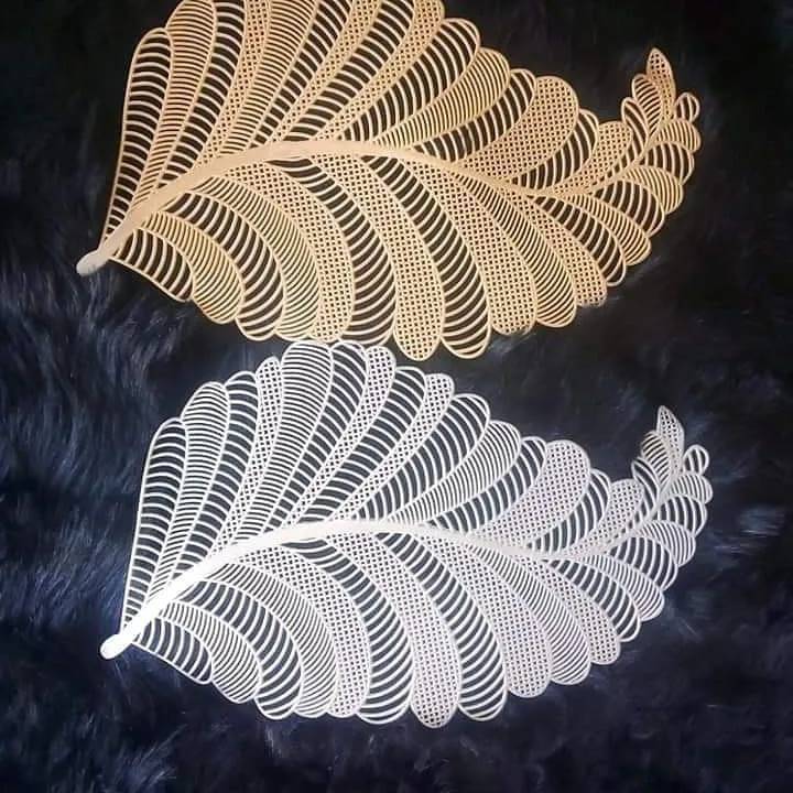 DPA Collection PVC Abstract Table Mats ( 45 cm x 30 cm ) Pack of 2 - Multi DPA Collection PVC Abstract Table Mats ( 45 cm x 30 cm ) Pack of 2 - Multi