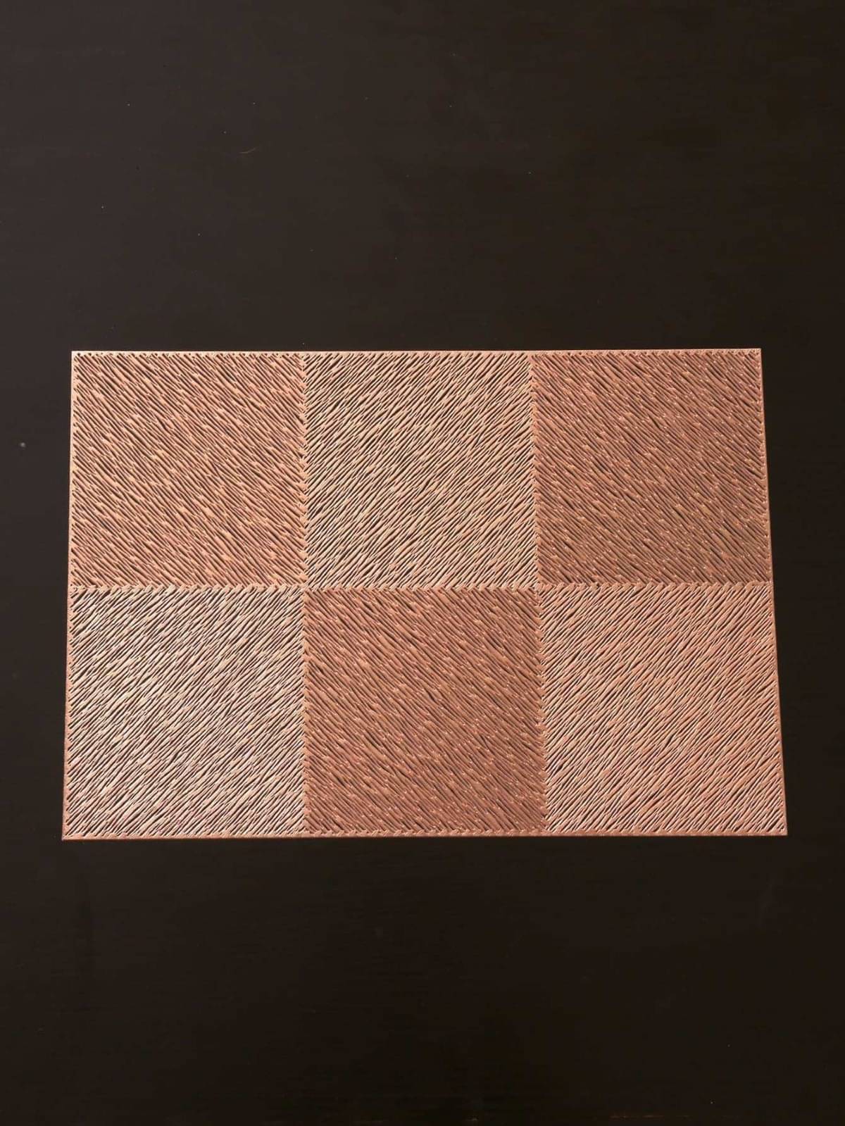 DPA Collection PVC Abstract Table Mats ( 45 cm x 30 cm ) Pack of 2 - Brown DPA Collection PVC Abstract Table Mats ( 45 cm x 30 cm ) Pack of 2 - Brown