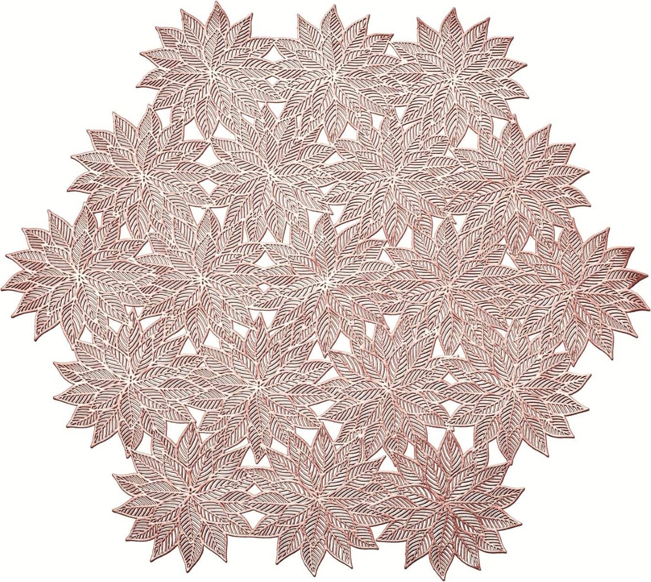 DPA Collection PVC Geometric Table Mats ( 45 cm x 30 cm ) Pack of 2 - Brown DPA Collection PVC Geometric Table Mats ( 45 cm x 30 cm ) Pack of 2 - Brown