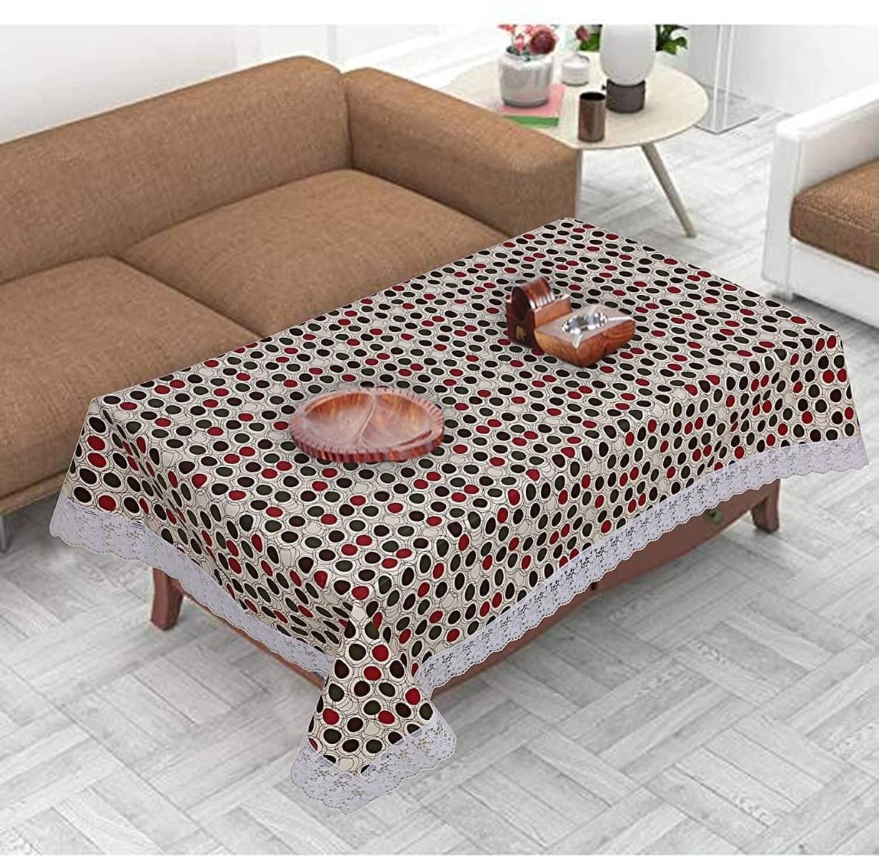 DPA Collection Printed PVC 4 Seater Rectangle Table Cover ( 152 x 102 ) cm Pack of 1 Multi DPA Collection Printed PVC 4 Seater Rectangle Table Cover ( 152 x 102 ) cm Pack of 1 Multi