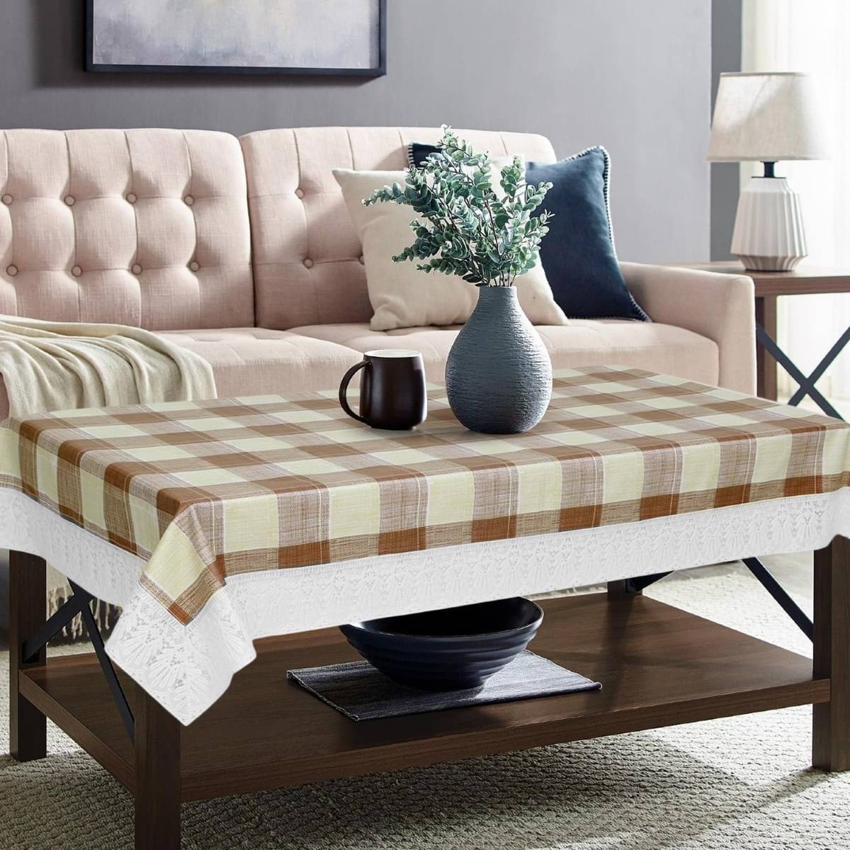 DPA Collection Printed PVC 4 Seater Rectangle Table Cover ( 122 x 122 ) cm Pack of 1 Multi DPA Collection Printed PVC 4 Seater Rectangle Table Cover ( 122 x 122 ) cm Pack of 1 Multi
