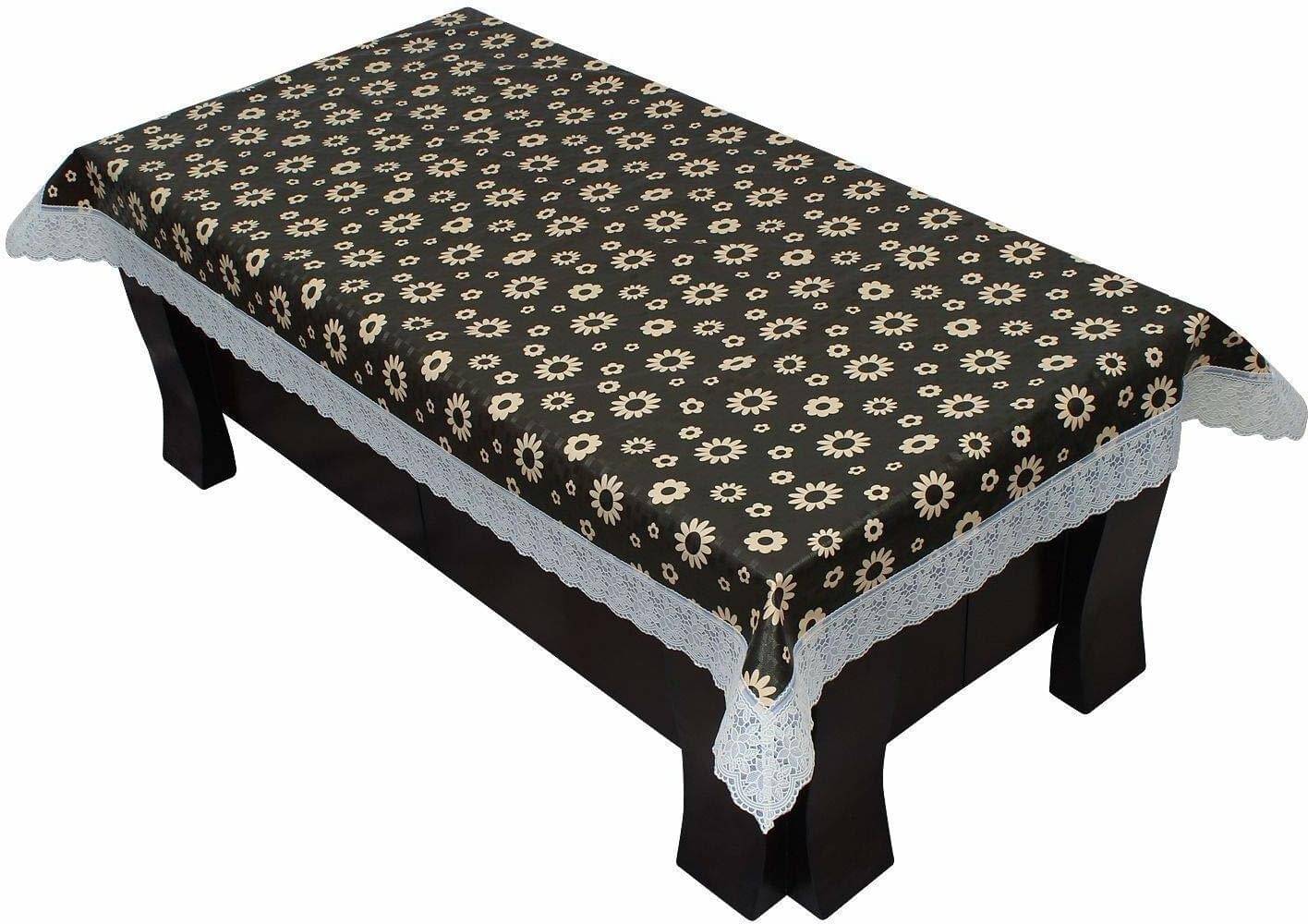 DPA Collection Printed PVC 4 Seater Rectangle Table Cover ( 152 x 102 ) cm Pack of 1 Brown DPA Collection Printed PVC 4 Seater Rectangle Table Cover ( 152 x 102 ) cm Pack of 1 Brown