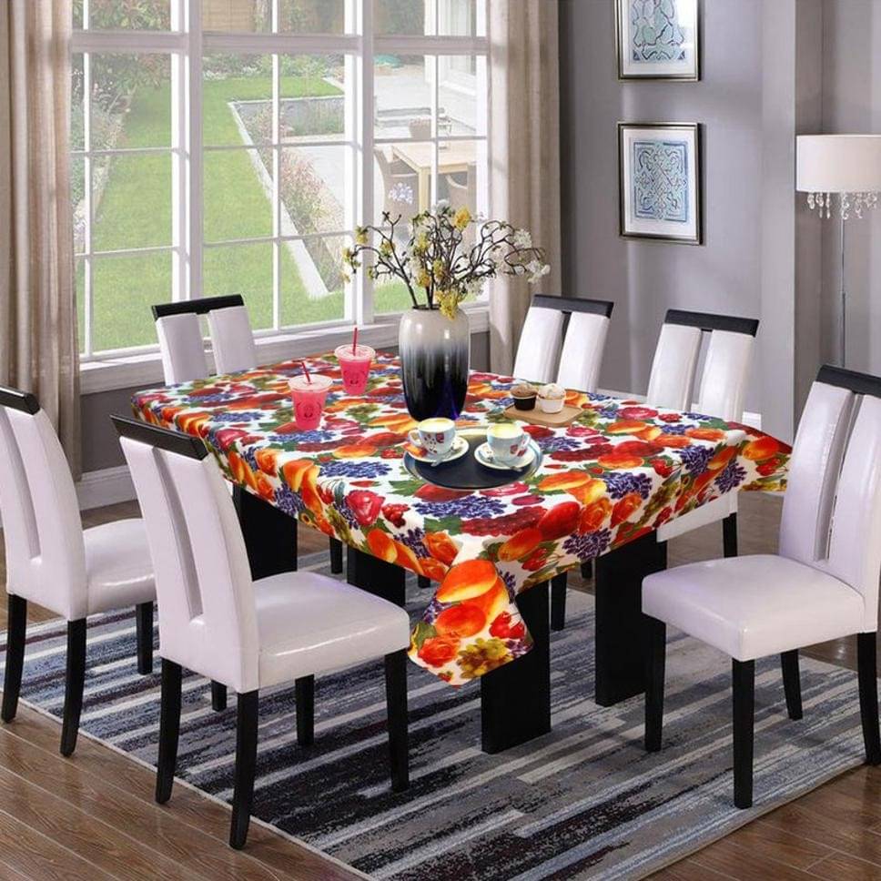 DPA Collection Printed PVC 8 Seater Rectangle Table Cover ( 137 x 259 ) cm Pack of 1 Multi DPA Collection Printed PVC 8 Seater Rectangle Table Cover ( 137 x 259 ) cm Pack of 1 Multi