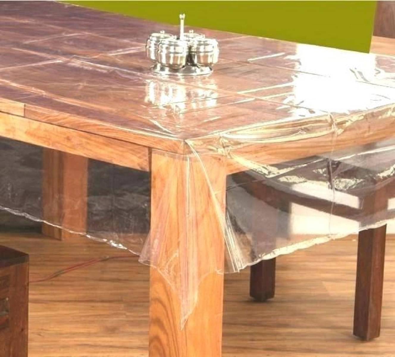 DPA Collection Self Design PVC 6 Seater Rectangle Table Cover ( 229 x 152 ) cm Pack of 1 White DPA Collection Self Design PVC 6 Seater Rectangle Table Cover ( 229 x 152 ) cm Pack of 1 White