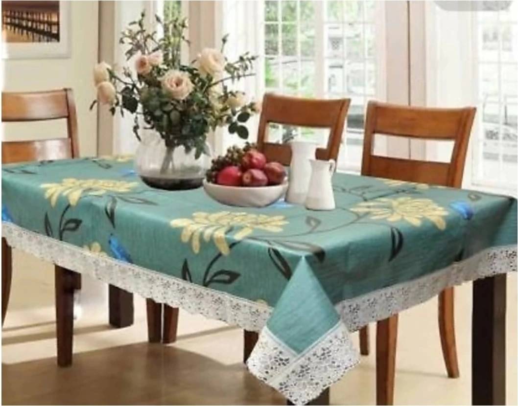 DPA Collection Self Design Plastic 6 Seater Rectangle Table Cover ( 229 x 152 ) cm Pack of 1 Light Blue DPA Collection Self Design Plastic 6 Seater Rectangle Table Cover ( 229 x 152 ) cm Pack of 1 Light Blue