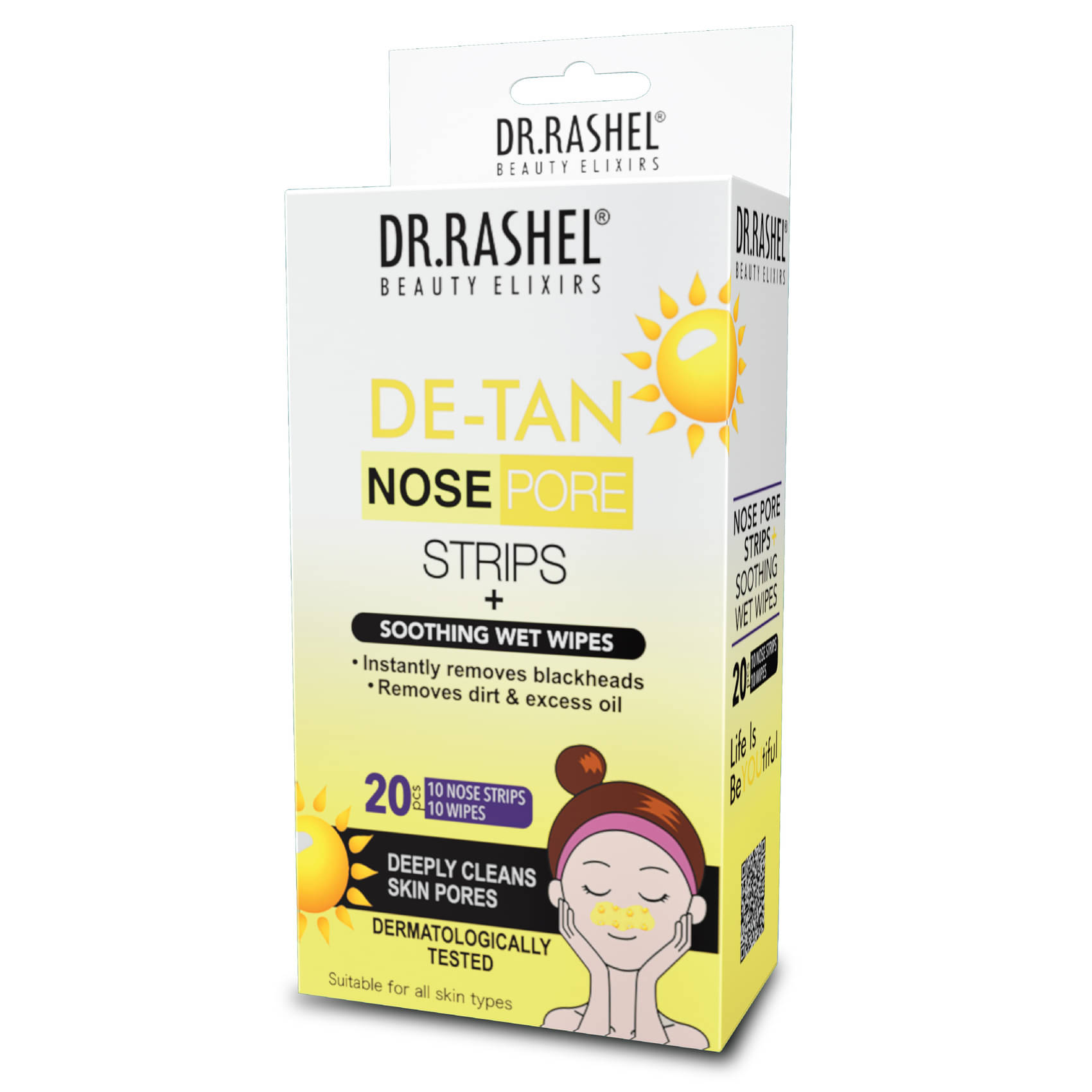     			DR.RASHEL - Pores Cleansing Strip For All Skin Type ( Pack of 1 )