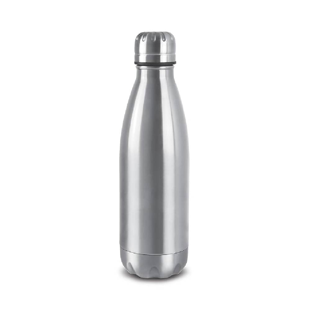 Dynore Water Bottle, 1 Litre Silver Stainless Steel Cola Water Bottle 1000 mL ( Set of 1 )     			Dynore Water Bottle, 1 Litre Silver Stainless Steel Cola Water Bottle 1000 mL ( Set of 1 )