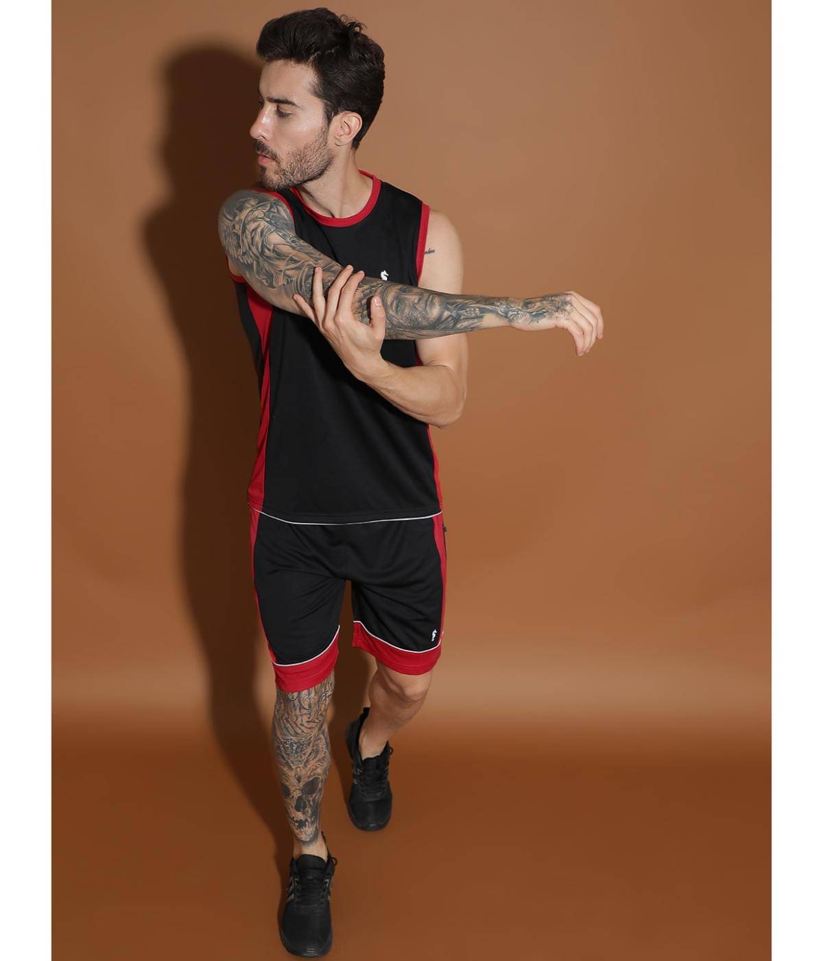     			EPPE Men's T-shirt With Shorts Co-Ords Set ( Pack of 1 , Multicolor )