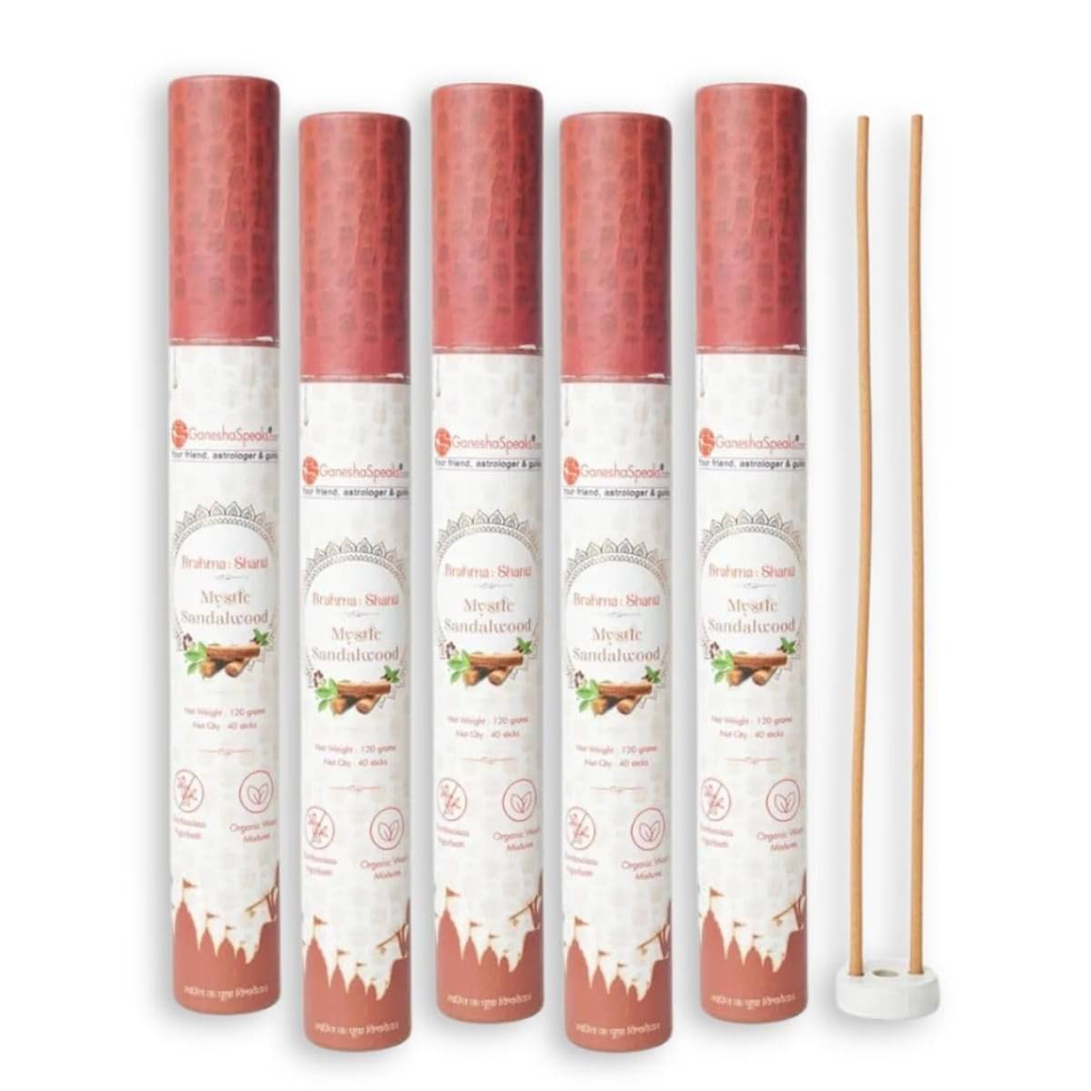 Ganeshaspeaks Incense Dhoop Sticks Pure Sandal 400 gm ( Pack of 5 ) Ganeshaspeaks Incense Dhoop Sticks Pure Sandal 400 gm ( Pack of 5 )