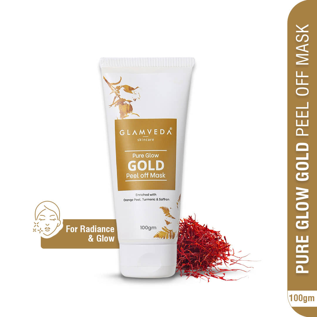 Glamveda - Radiant Glow Peel Off Mask For All Skin Type ( Pack of 1 )