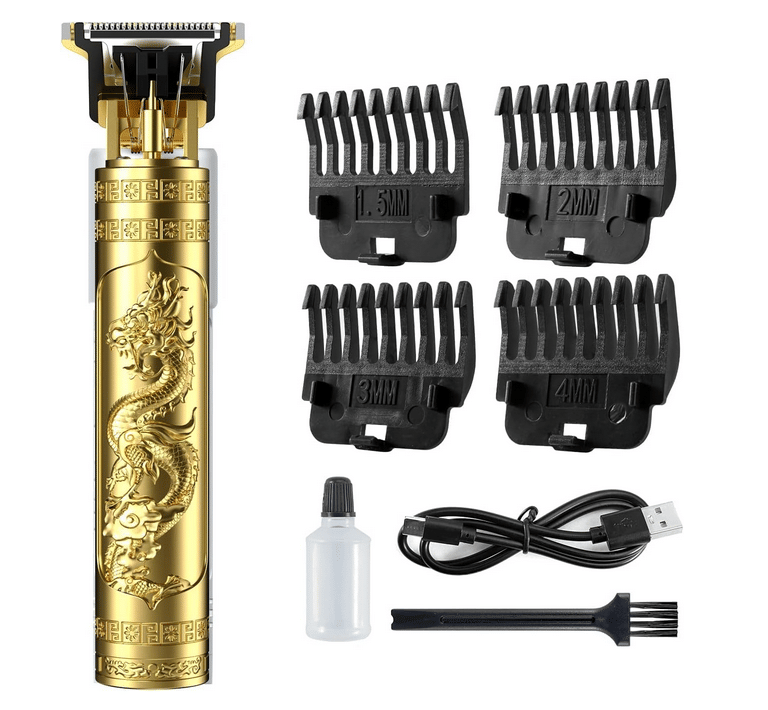     			Hailfire T9 Gold Cordless Beard Trimmer With 60 minutes Runtime