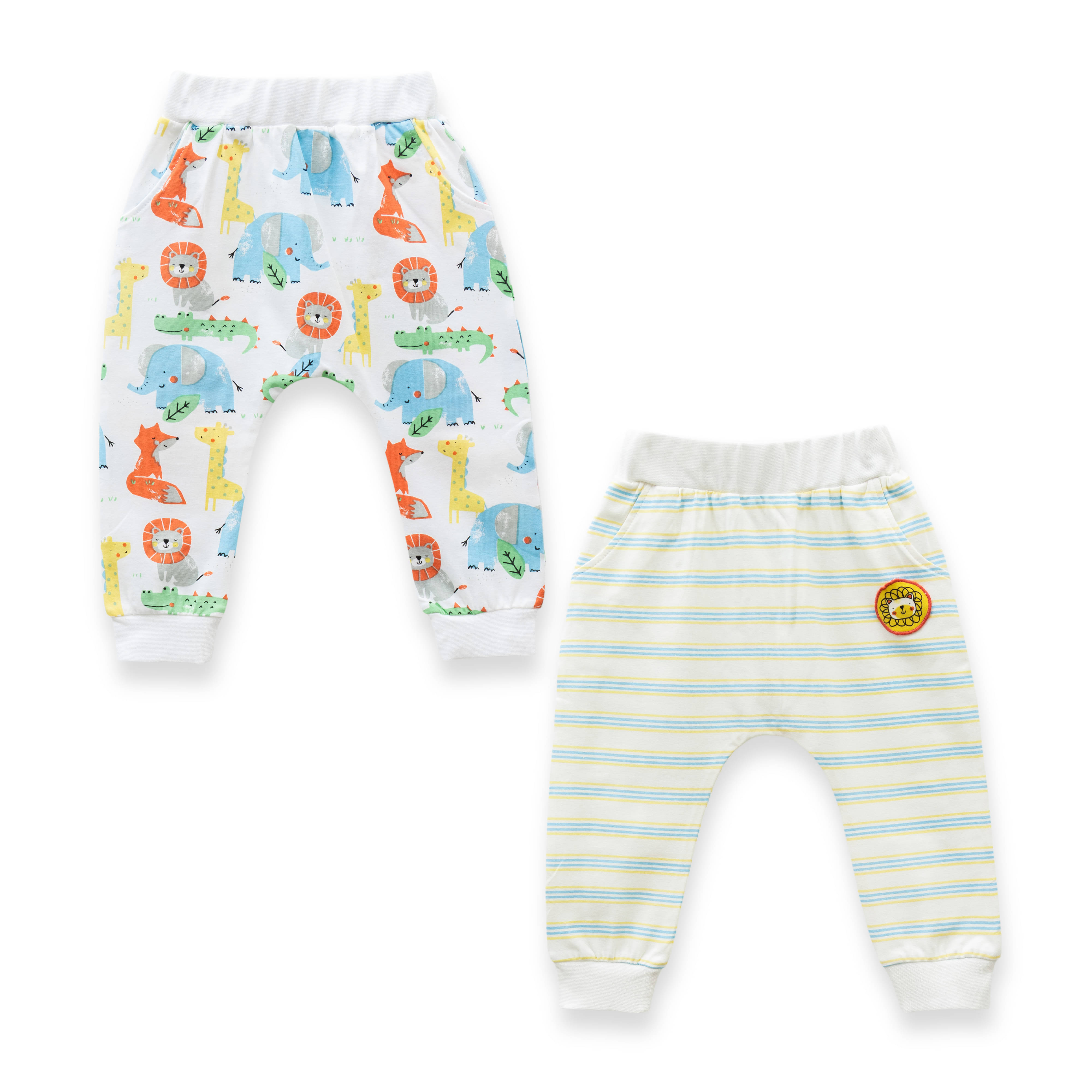     			Juscubs Pack of 2 Baby Boys Cotton Trackpant ( Multicolor )