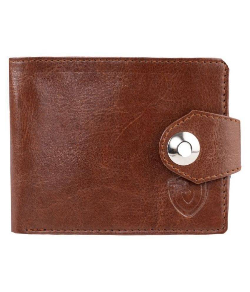     			Keviv Leather Solid Men's Two Fold Wallet With 7 Slots For Card ( Tan , Pack of 1 )