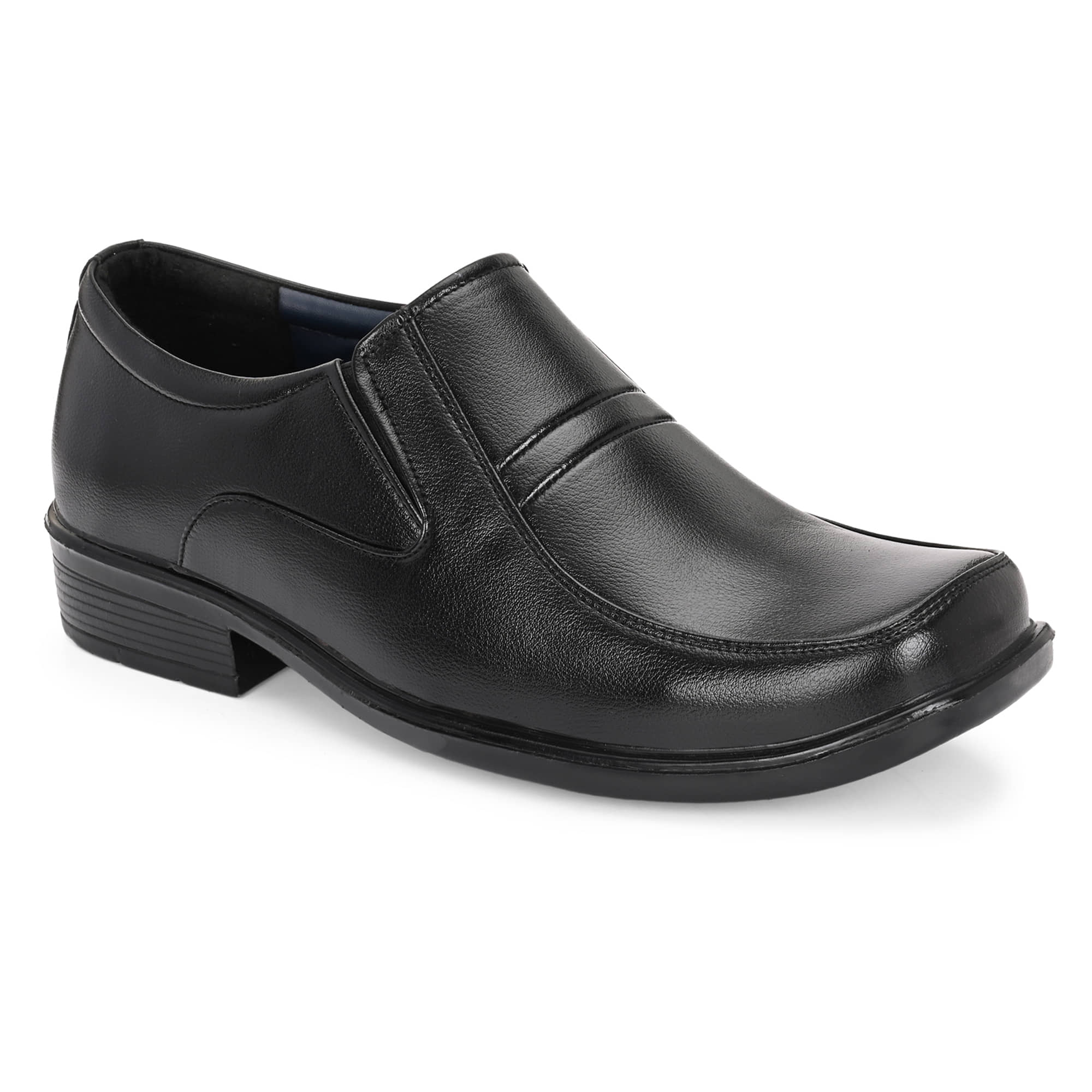 Leeport Black Men's Slip On Formal Shoes - Formal Shoes | Buy online on ZillyBuy