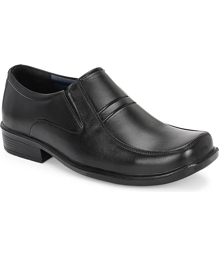 Leeport Black Men's Slip On Formal Shoes - Formal Shoes | Buy online on ZillyBuy